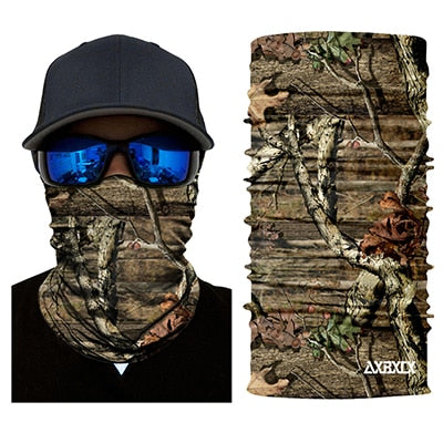 3D Jungle Tree Camo Scarf