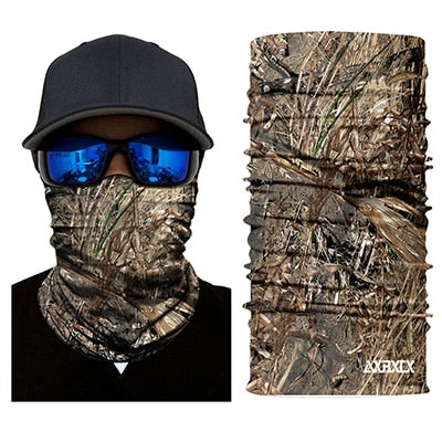 3D Jungle Tree Camo Scarf