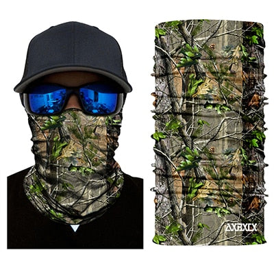3D Jungle Tree Camo Scarf