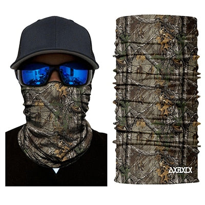 3D Jungle Tree Camo Scarf